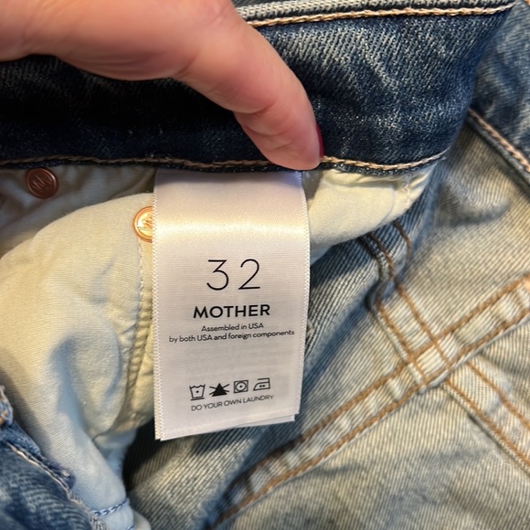 NWOT Mother The Weekender Jeans in Love Bomb, Size 32 - Picture 4 of 4